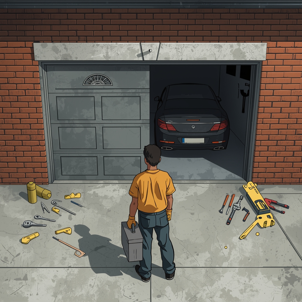 Perawatan pintu garasi
