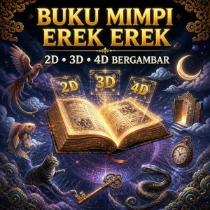 Buku Mimpi Pasang Nomor Erek Erek 2D 3D 4D Lengkap