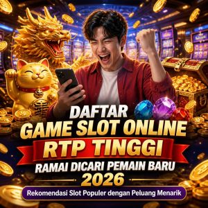 Daftar Game Slot Online RTP Tinggi yang Ramai Dicari Pemain Baru