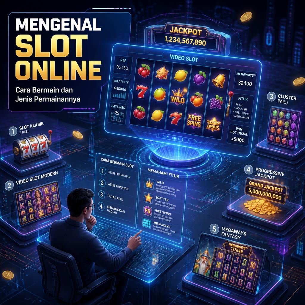 Panduan Slot Online untuk Pemula: Fitur, RTP, dan Bonus