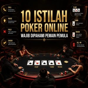 10 Istilah Poker Online yang Wajib Dipahami Pemain Pemula